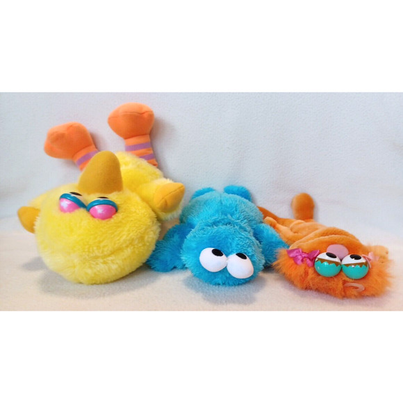 Lot of (3) Sesame Street Characters Big Bird, Zoe, & Cookie Monster Plush - Picture 5 of 16